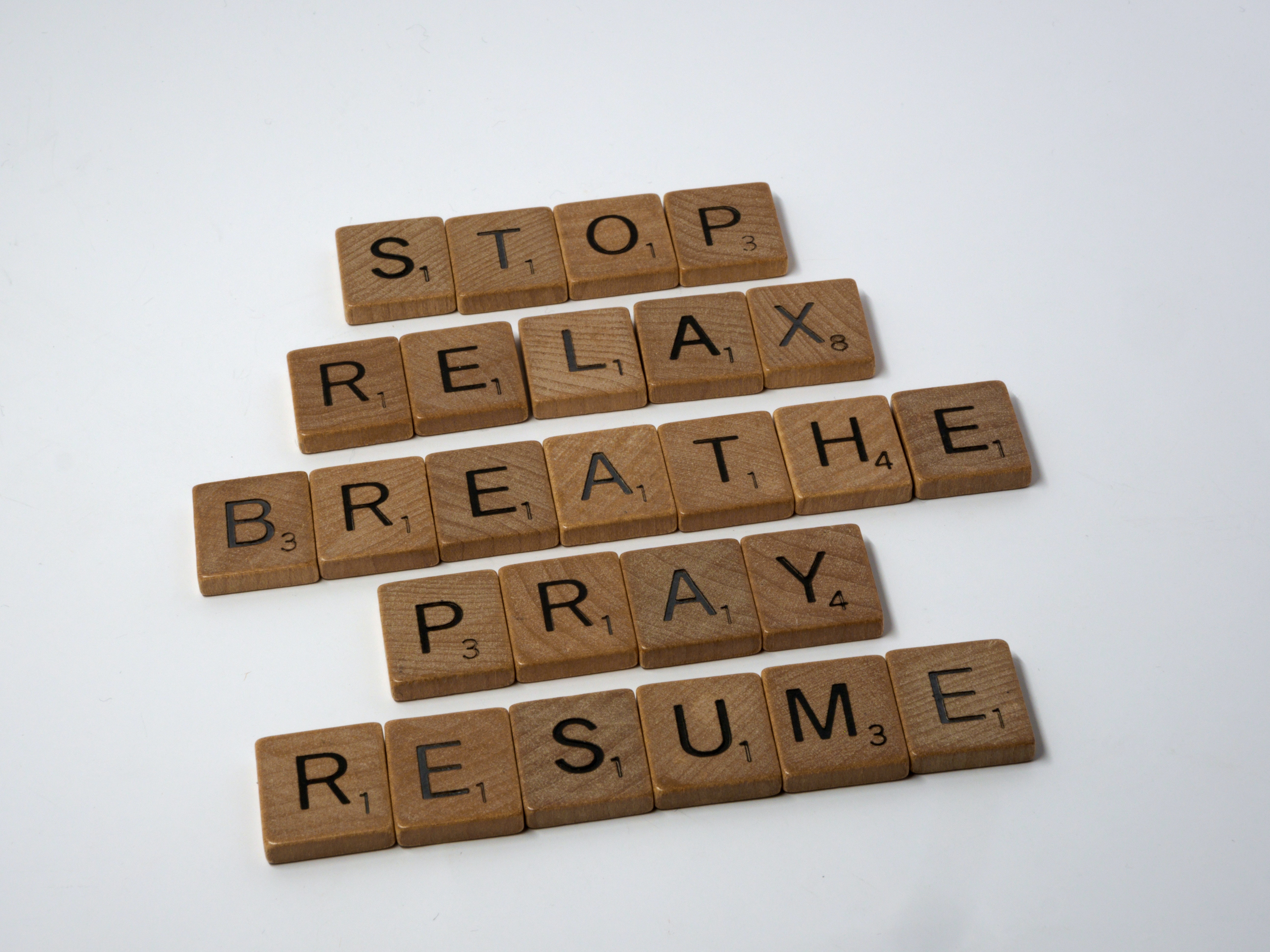stop relax breathe pray resume