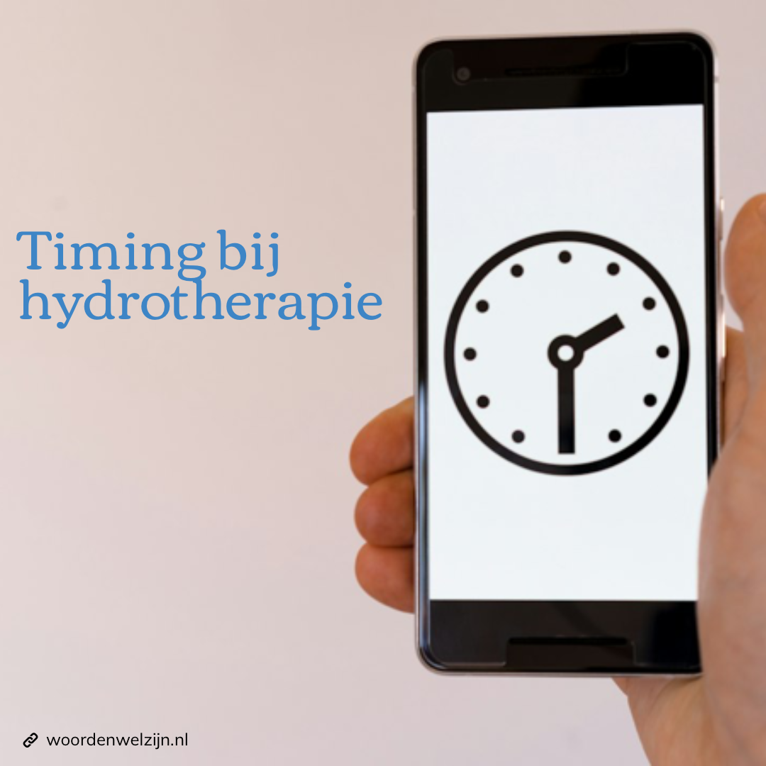 Hydrotherapie: De juiste timing bij wisseldouche wisselbaden contrastdouche
