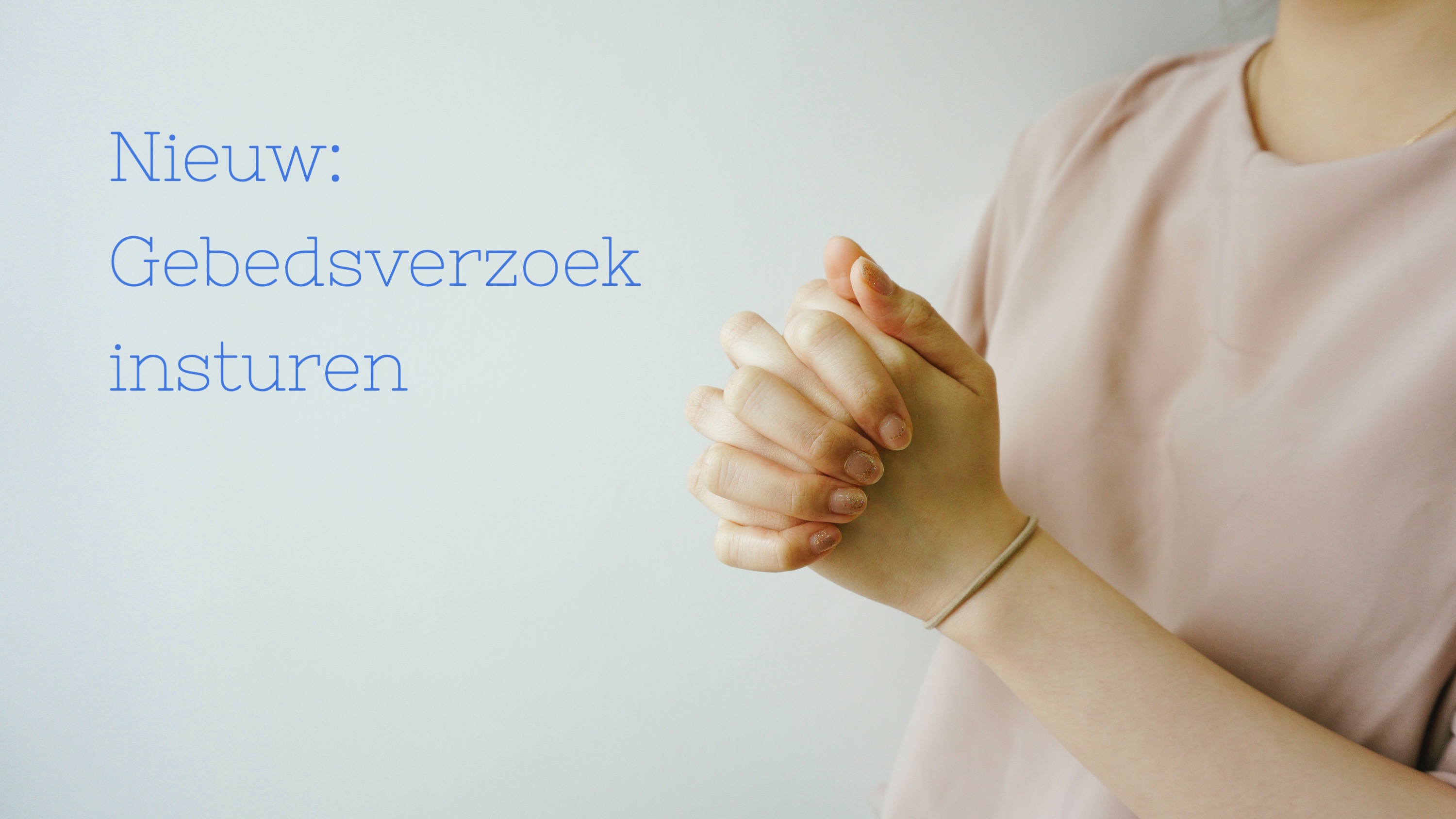 Gebedsverzoek insturen
