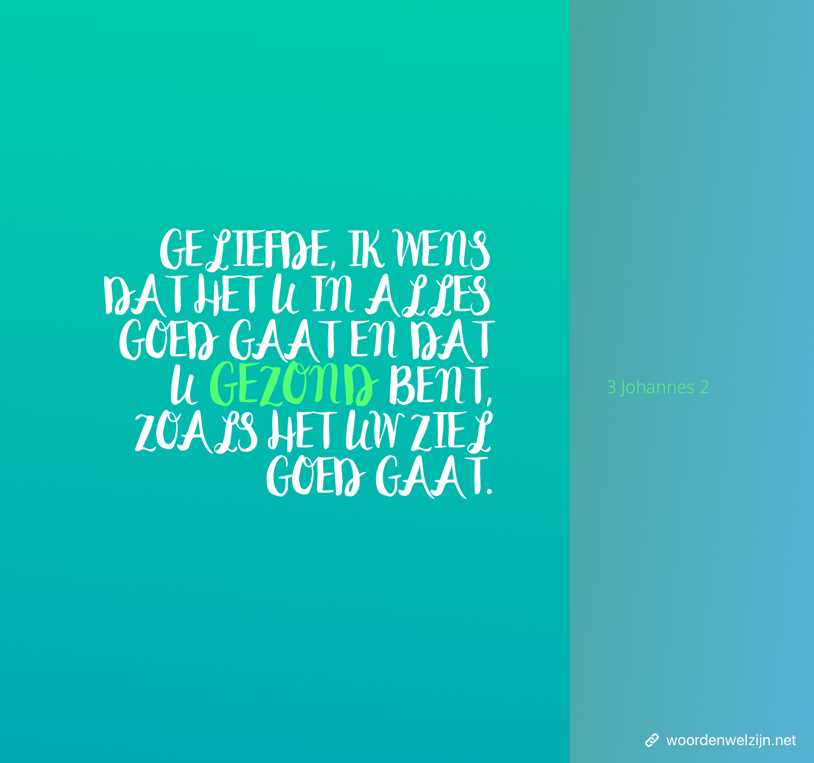 Quote 3 Johannes 2