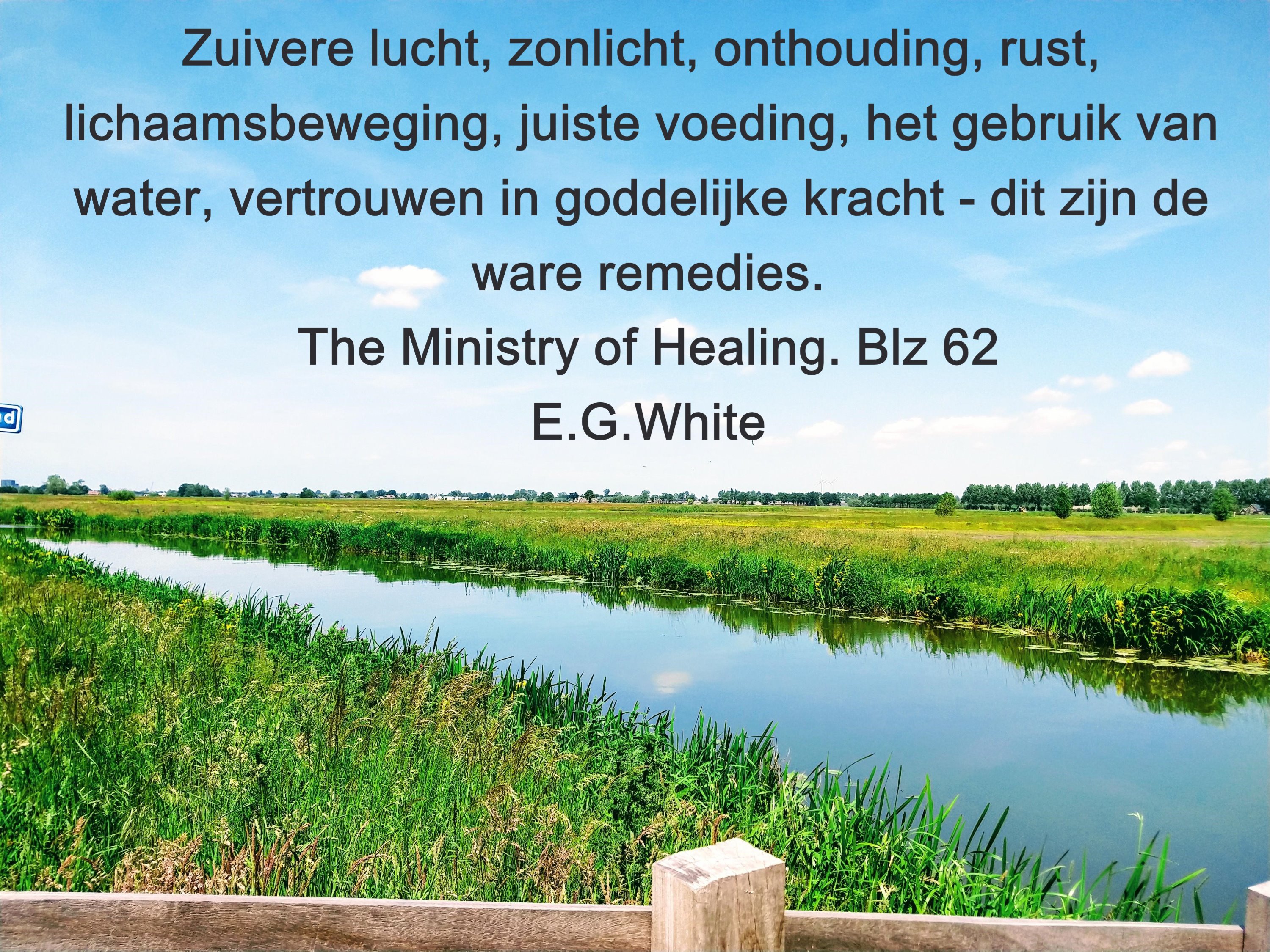 Quote lichaamsbeweging E.G.White