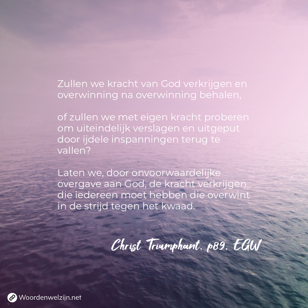 Quote - Kracht van God