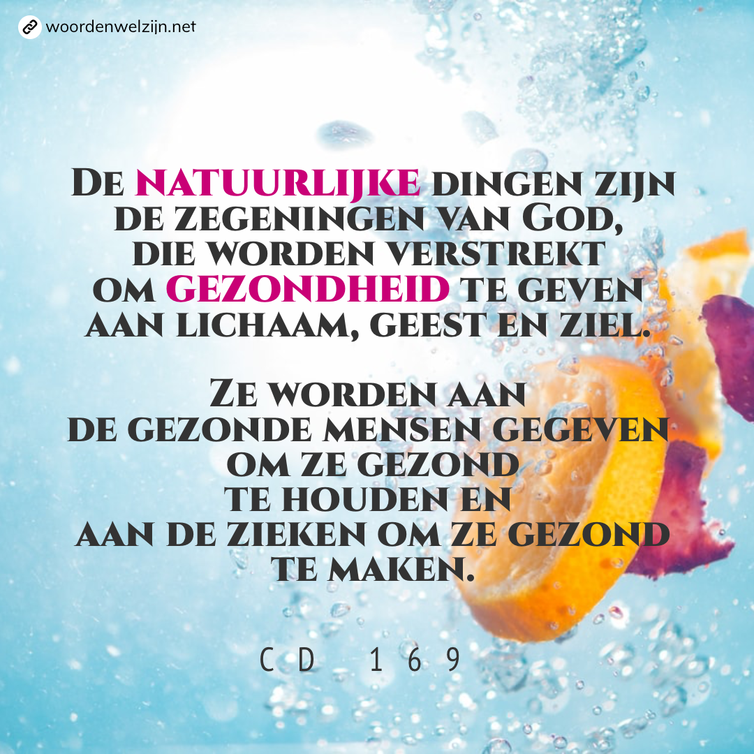Quote - Natuurlijke dingen
