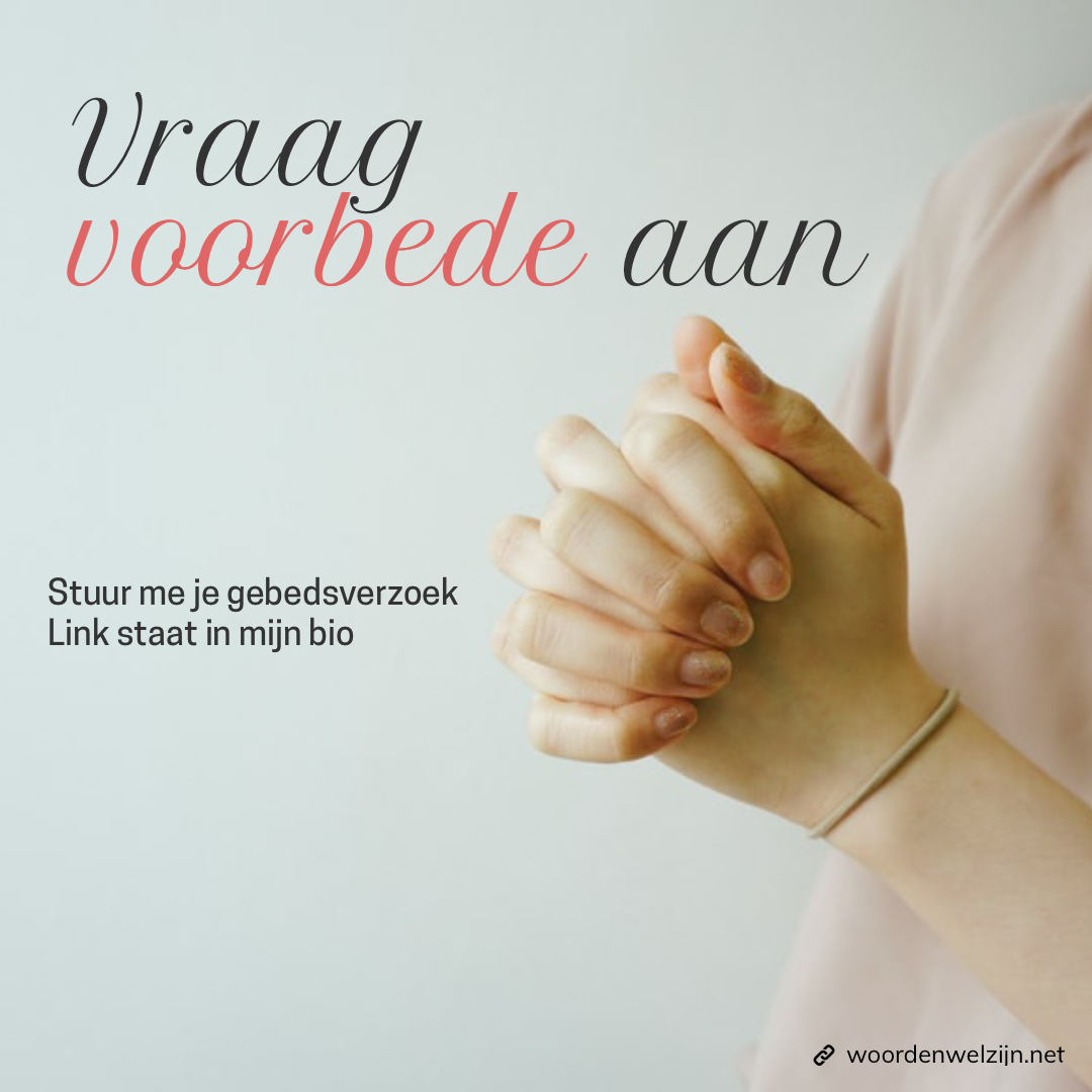 Voorbede aanvragen